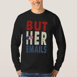 Maar haar e-mailadres Shirt met zonnebril, maar