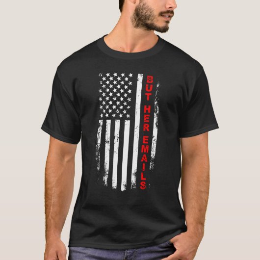 Maar haar e-mails 17 t-shirt (Voorkant)