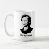Maar haar e-mails - Hillary Clinton Coffee Mok (Links)