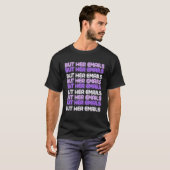Maar haar e-mails maar haar e-mails t-shirt (Voorkant volledig)
