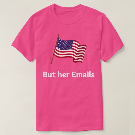 Maar haar Emails shirt met zonnebrillen (Design voorkant)