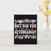 Maar heb je de aanwezigheid van de grappige leraar kaart (Gele Bloem)