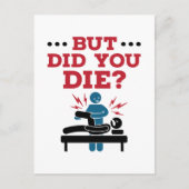 Maar heb je de grappige fysieke therapie PT Briefkaart (Voorkant)