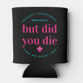 Maar heb je de Neon Hot Pink Hangover Relief Kit s Blikjeskoeler (Achterkant)