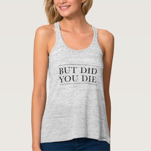 Maar heb je de Tanktop van het werkuiteinde niet g (Voorkant)