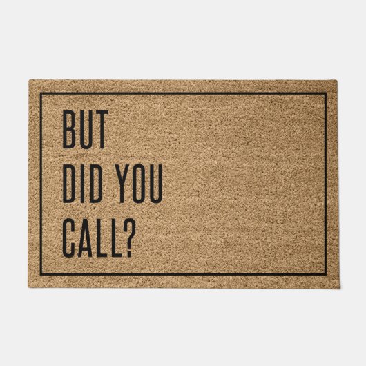 Maar heb je Doormat gebeld? Deurmat (Voorkant)
