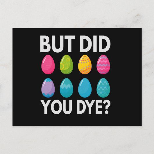 Maar heb je grappig gegeten op paaseieren, hunt Gi Briefkaart (Voorkant)