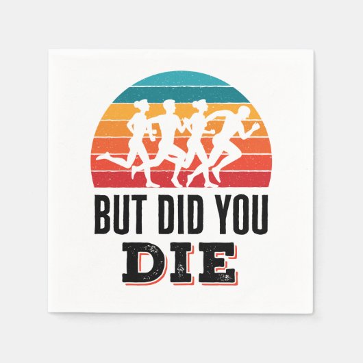 Maar heb je grappig met Marathon Runner gedaan? Servet (Voorkant)