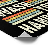 Maar heb je je hand met je handen gewassen? poster (Hoek)