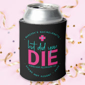Maar heb je Neon Hot Pink Blue Hangover Kit doodge Blikjeskoeler