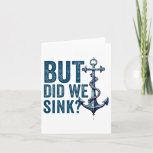 Maar hebben we gezonken boot schip kapitein ponton kaart