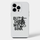 Maar hebben we gezonken bootliefhebber grappige bo iPhone hoesje (Achterkant)