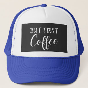 Maar het eerste Koffieontwerp, Koffie Lovers Desig Trucker Pet