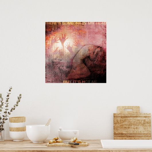 Maar het is niet mij poster (Keuken)