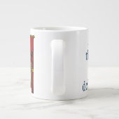 Maar het vuur is zo heerlijk grote koffiekop (Achterkant)