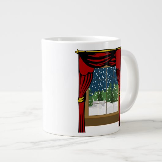 Maar het vuur is zo heerlijk grote koffiekop (Voorkant rechts)