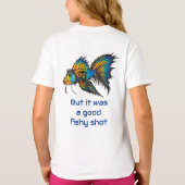 Maar het was een goed visschot, Graffiti dragon T-shirt (Achterkant)