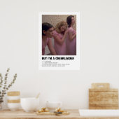 Maar ik ben een Cheerleader-minimaal Poster (Keuken)