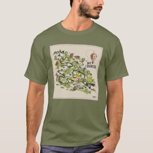 Maar ik dwaal af t-shirt (Voorkant)