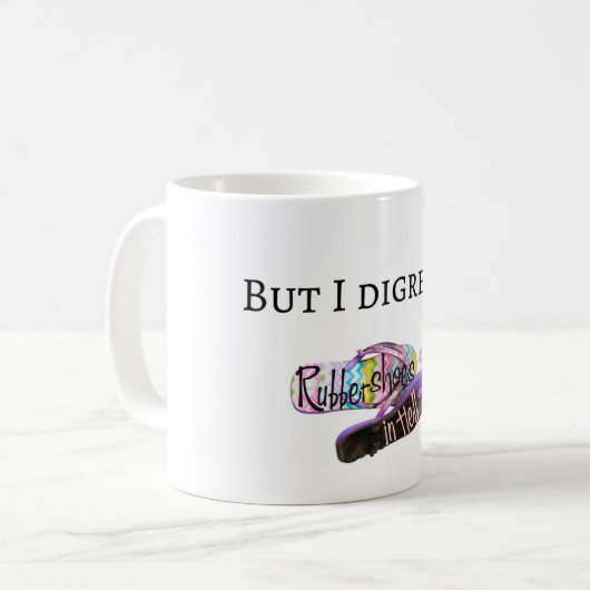 Maar ik graaf koffiemok (Voorkant links)