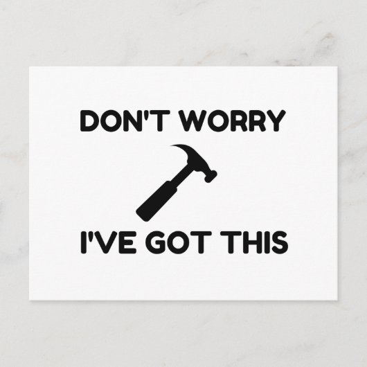 MAAR IK HEB DEZE HUMMER NIET. BRIEFKAART (Voorkant)