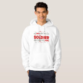 Maar ik heb zijn hart - Leger Hoodie (Voorkant volledig)