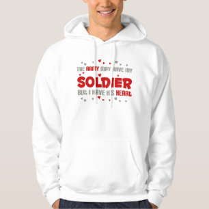 Maar ik heb zijn hart - Leger Hoodie