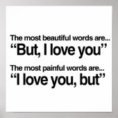 MAAR IK HOU VAN JE POSTER (Voorkant)