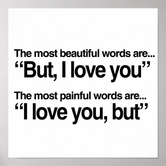 MAAR IK HOU VAN JE POSTER (Voorkant)