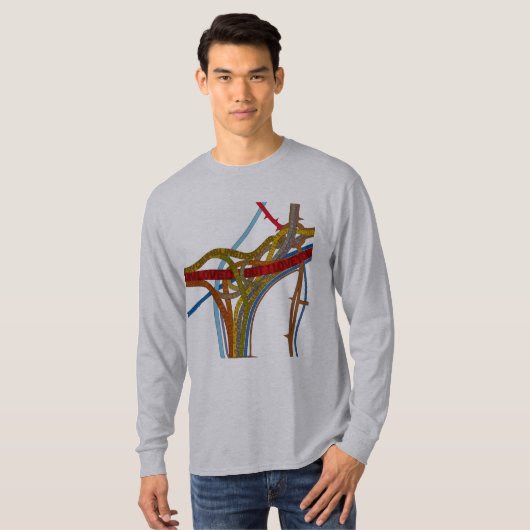 Maar ik hou van Spaghetti Junction. T-shirt (Voorkant volledig)