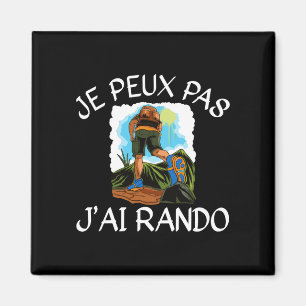 Maar ik kan niet, ik heb een hiking cadeau perform magneet