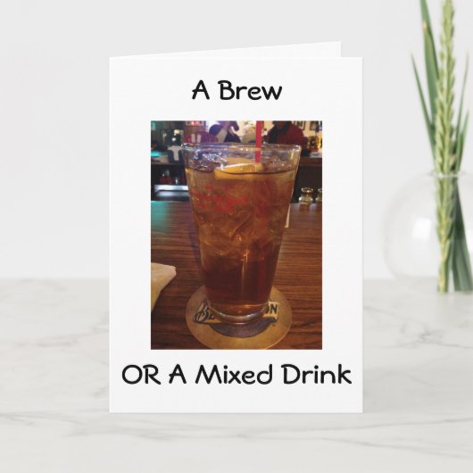 MAAR IK WIL HET GRAAG VIEREN, HET IS "JOUW" VERJAA KAART (Voorkant)