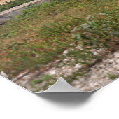 Maar in je hart ging Christus uit elkaar als Heer Poster (Hoek)