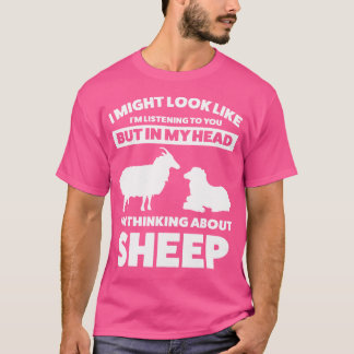 Maar in mijn hoofd denk ik aan schapen t-shirt