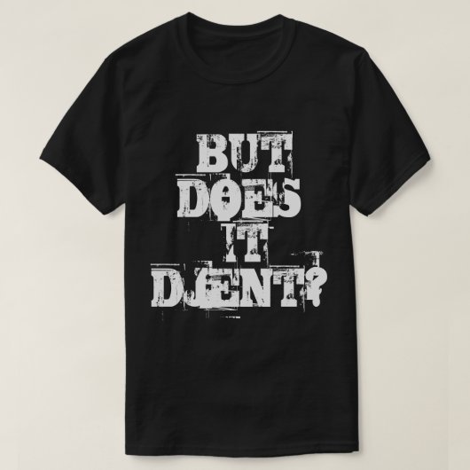 Maar is het djent? t-shirt (Design voorkant)