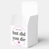 Maar je bent die Hangover gepersonaliseerde Bachel Bedankdoosjes (Geopend)