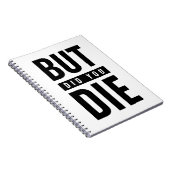 Maar je ging dood notitieboek (Rechterzijde)