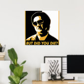 Maar je ging dood poster (Thuiskantoor)