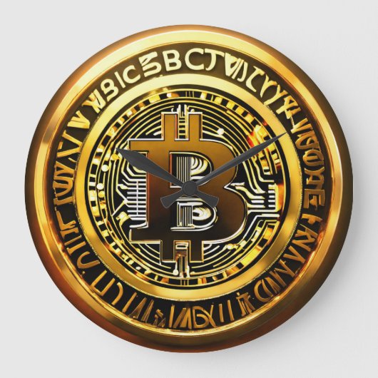 Maar je horloge tijd is geld grote klok (Voorkant)