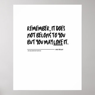 "Maar je mag het leuk vinden" Poster