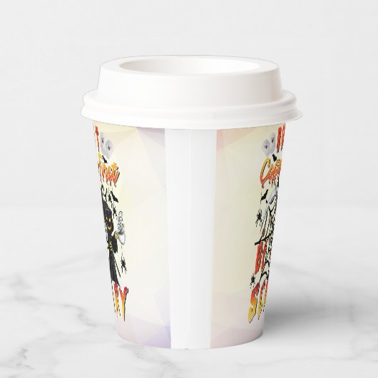 Maar koffie is eerst eng papieren bekers (Rechts)