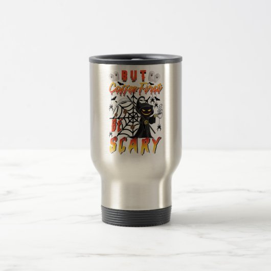 Maar koffie is eerst eng reisbeker (Center)
