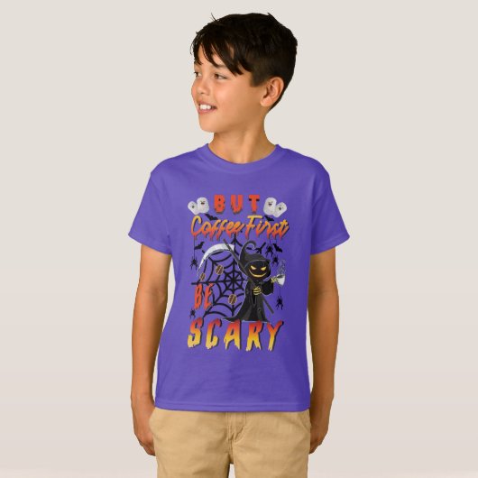Maar koffie is eerst eng t-shirt (Voorkant volledig)
