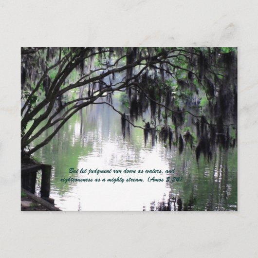 Maar laten we het oordeel afzwakken als water, en  briefkaart (Voorkant)