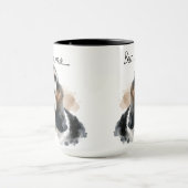 Maar mama...... Basset Hound Moderne Mok (Midden)