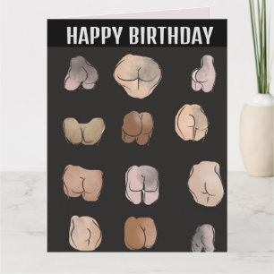 MAAR MAN FUNNY FRIEND BIRTHDAYHIM Wenskaart Kaart