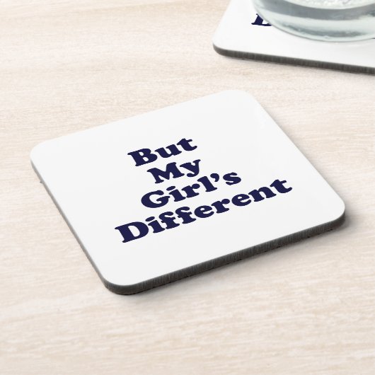 Maar mijn meisje is anders bier onderzetter (Linkerzijde)