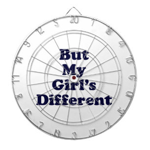 Maar mijn meisje is anders dartbord