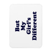 Maar mijn meisje is anders magneet (Verticaal)