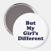 Maar mijn meisje is anders magneet (Voorkant / Achterkant)